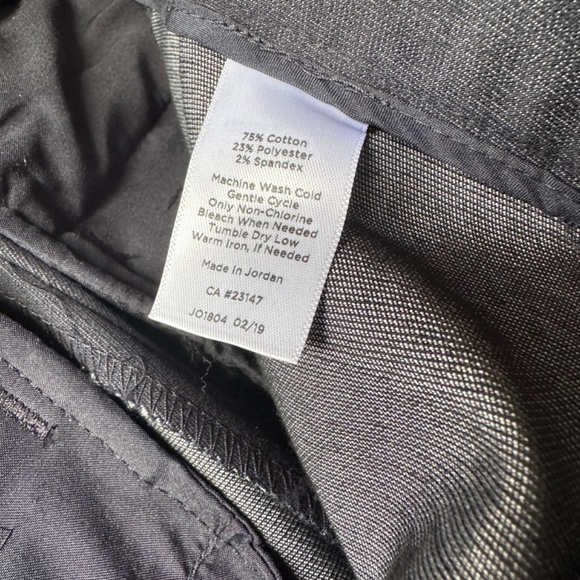 Talbots Curvy Fit High Rise Straight Leg Dress Navy BluePants. Size 2 Petite. - Picture 10 of 14